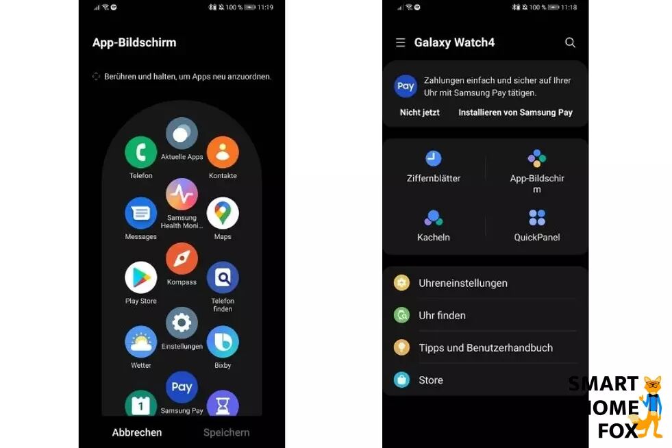 montre intelligente application mobile